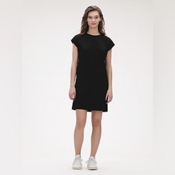 GAP Black Easy Tee Dress size S - Picture 1 of 4